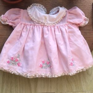 Vintage Nannette Spring Peter Pan Collar Dress